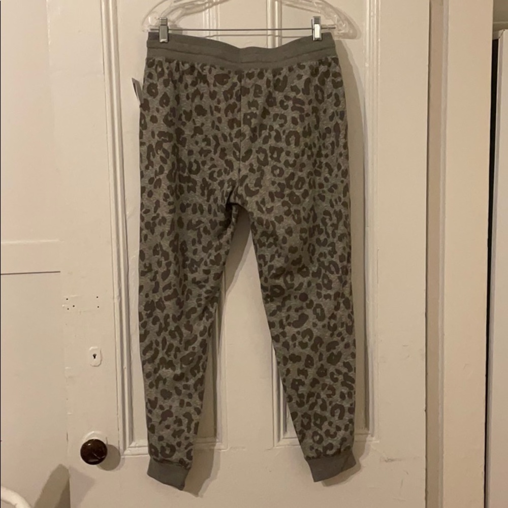 NWT Animal print jogger sweatpants